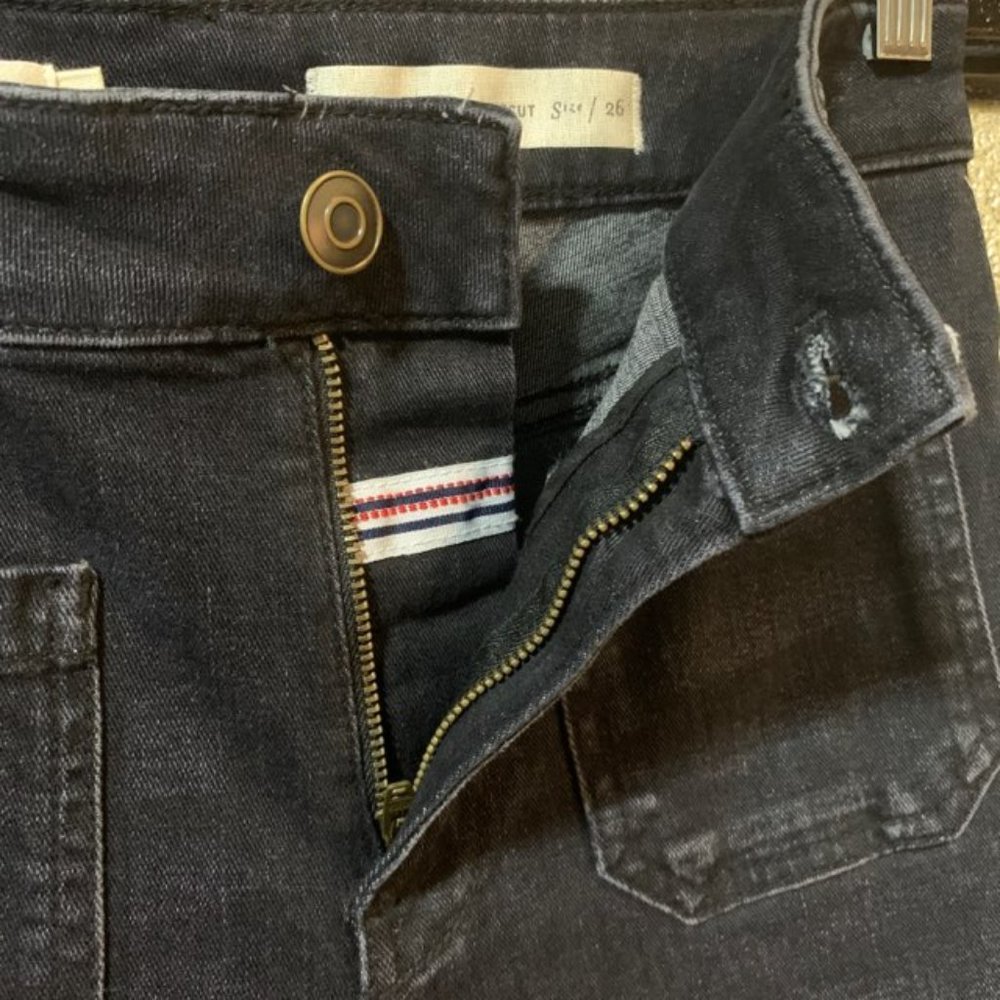 Anthropologie Pilcro High Rise Skinny Bootcut Jeans - Picture 3 of 13